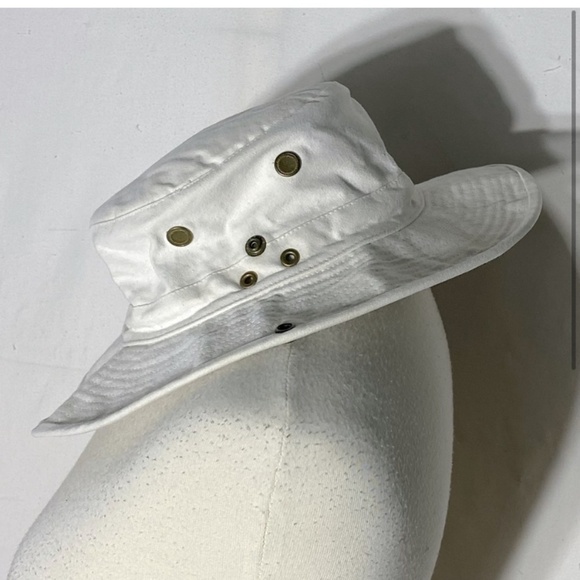 Light Beige Foldable Sun Bucket Hat M - Picture 2 of 9